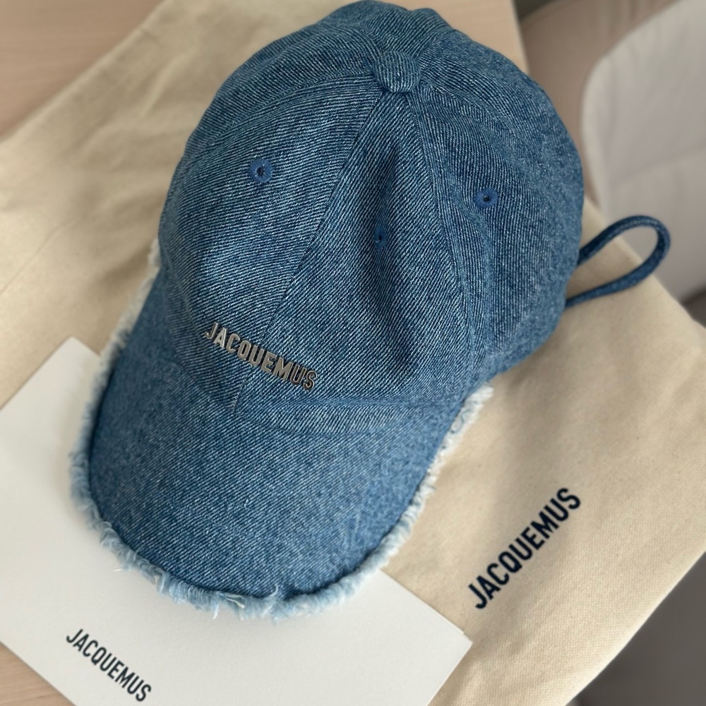 Jacquemus Denim Blue Cap